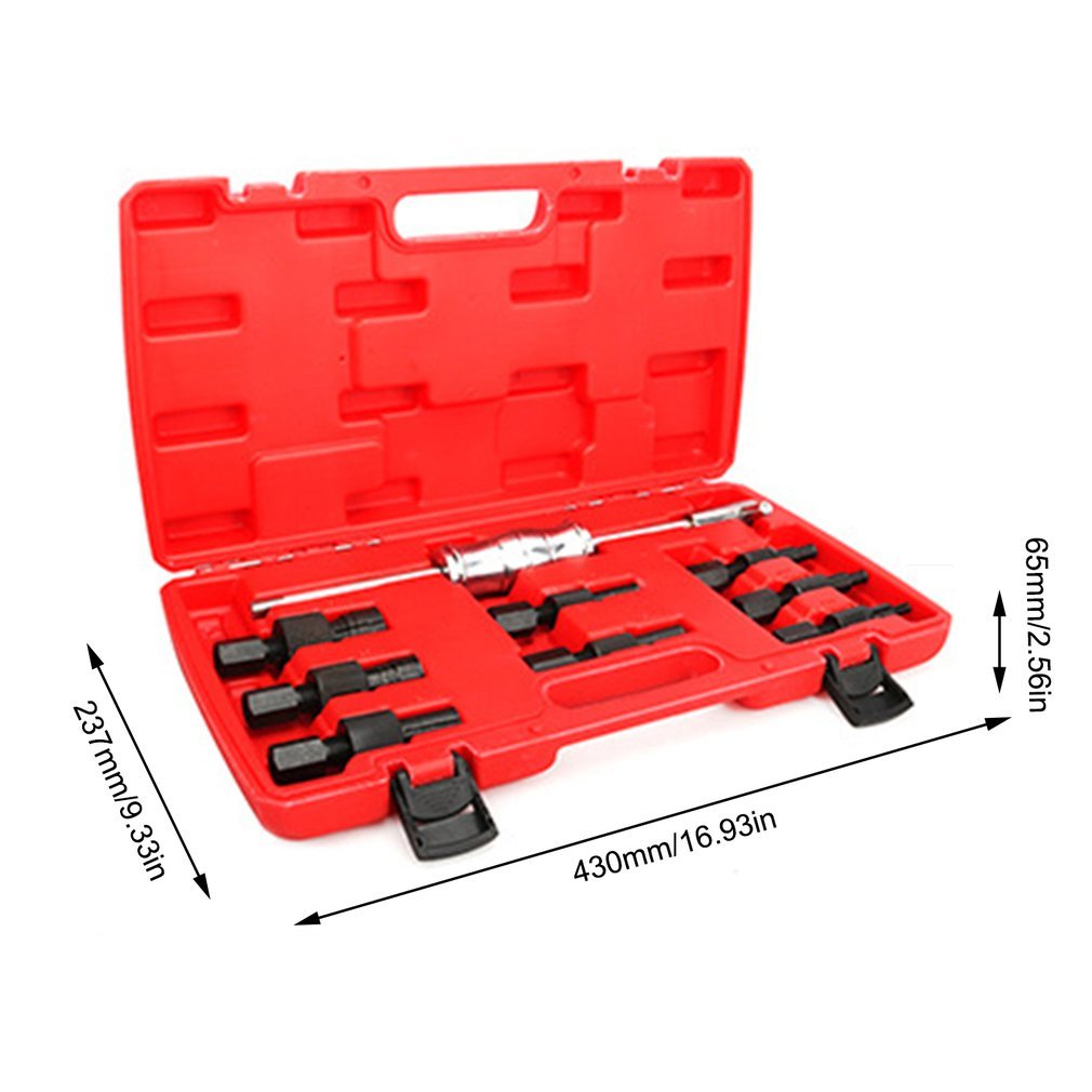 9Pc Blind Gat Kit Slide Hammer Pilot Internal storage tractor Warehouse Extractor Removal Kit Durable Professional Kits