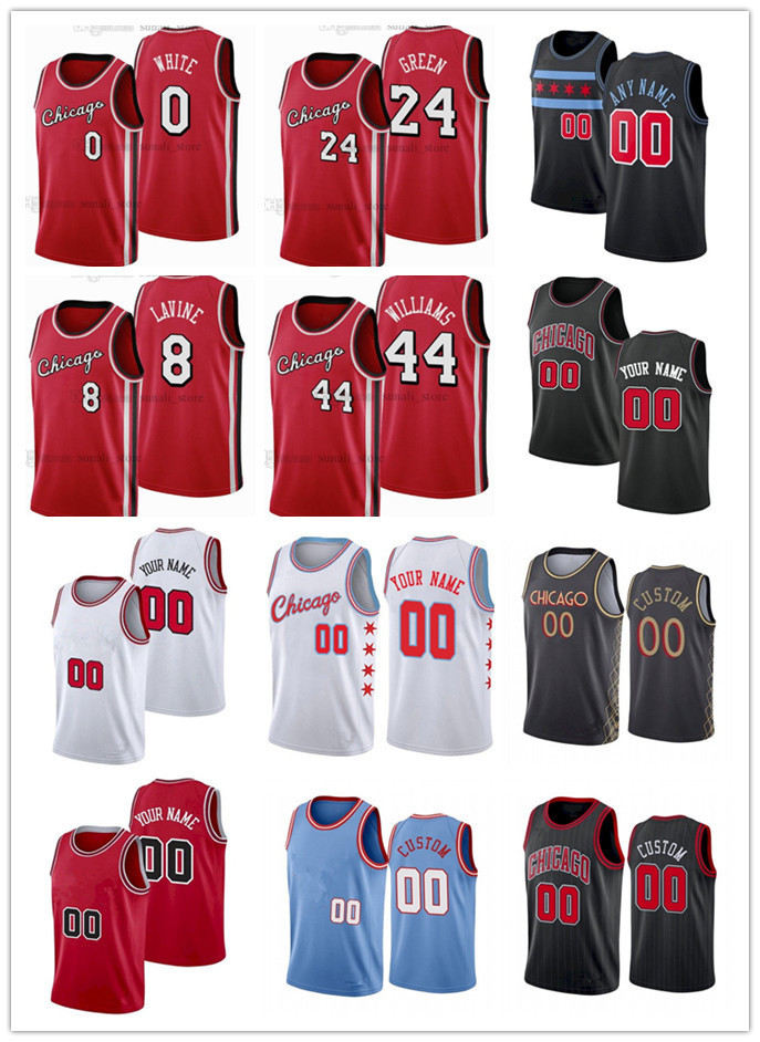 75th Men Women Youth Chicago's Bulls's 24 Javonte Green 0 Coby White 44 Patrick Williams 21 Matt Thomas Custom Basketball Jersey, Color
75th Men Women Youth Chicago's Bulls's 24 Javonte Green 0 Coby White 44 Patrick Williams 21 Matt Thomas Custom Basketball Jersey, Color