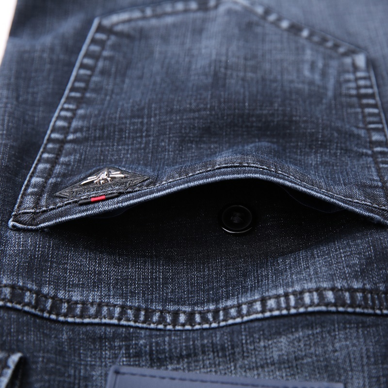 Big Tall Men Clothing 195 210 High Height Male Denim Pants Plus Size Men's Jeans Summer Straight Super Long 130cm Length 210518