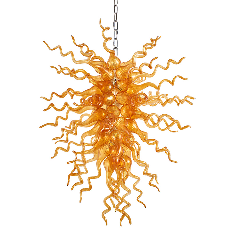 Hand-blown Glass Crystal Chandelier LED Art Pendant Lamps Orange W80xH100CM Indoor Lighting Modern Living Room Decoration
Hand-blown Glass Crystal Chandelier LED Art Pendant Lamps Orange W80xH100CM Indoor Lighting Modern Living Room Decoration
