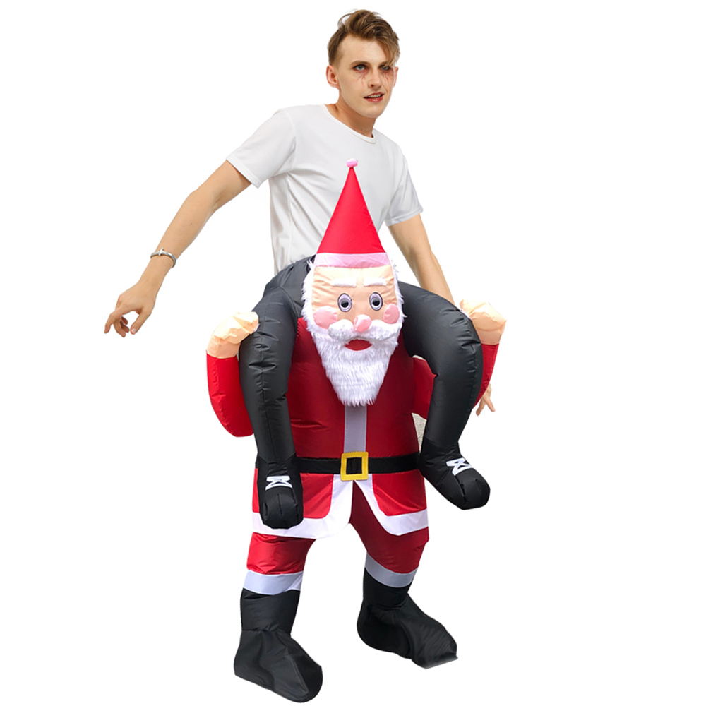 Mascot doll costume Adult Christmas Costumes Santa Claus Inflatable Costume Halloween Xmas Cos Funny Party Role Play Disfraz for Man Women, Red;yellow
Mascot doll costume Adult Christmas Costumes Santa Claus Inflatable Costume Halloween Xmas Cos Funny Party Role Play Disfraz for Man Women, Red;yellow