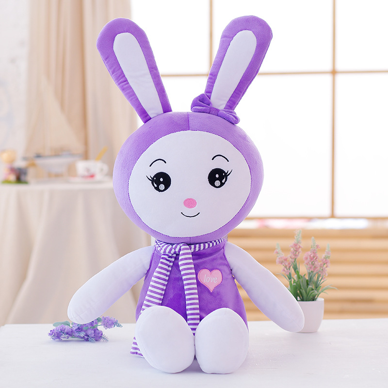 Cute long ears rabbit bunny plush toy scarf LOVE rabbit pillow doll children's birthday gift
Cute long ears rabbit bunny plush toy scarf LOVE rabbit pillow doll children's birthday gift