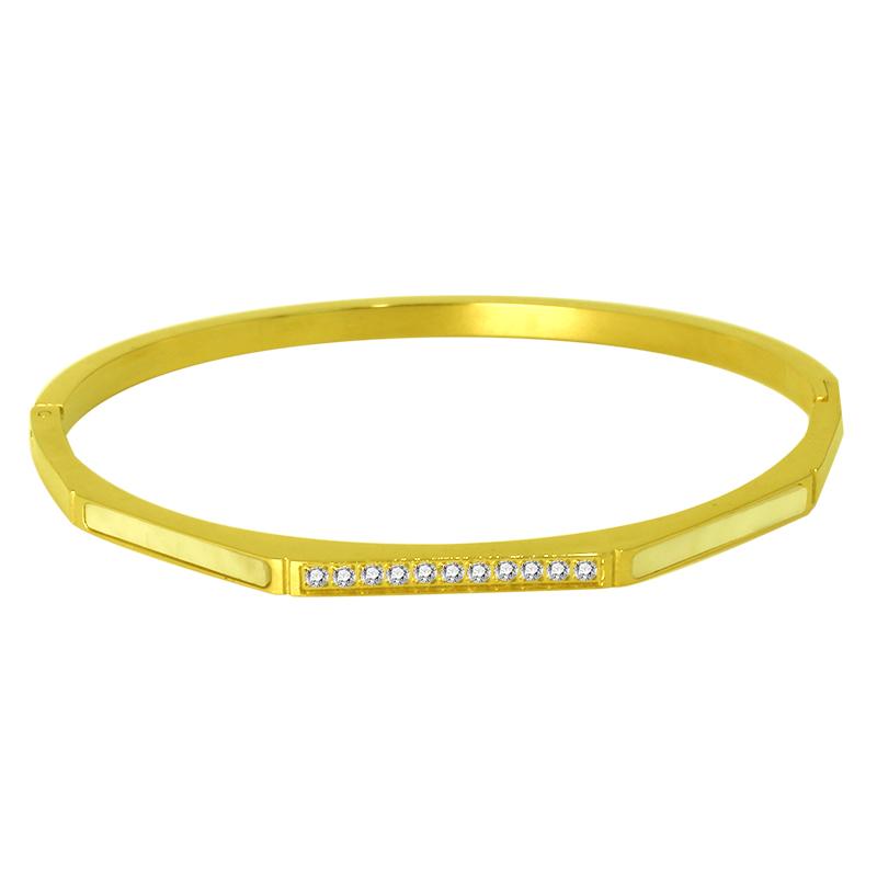Bangle 2022 Stainless Steel Bracelet For Women Fashion Luxury Designer Shell Bracelets On Hand Wholesale Jewelry Cuff Charm Couple Ban 
Bangle 2022 Stainless Steel Bracelet For Women Fashion Luxury Designer Shell Bracelets On Hand Wholesale Jewelry Cuff Charm Couple Ban