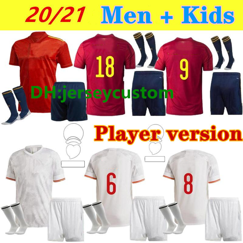 Player version men and kids kit 2020 2021 españa RODRIGO Pedri FERRAN KOKE SPAIN soccer jersey MORATA RAMOS INIESTA SAUL THIAGO Gaya footbal, Black;yellow
Player version men and kids kit 2020 2021 españa RODRIGO Pedri FERRAN KOKE SPAIN soccer jersey MORATA RAMOS INIESTA SAUL THIAGO Gaya footbal, Black;yellow