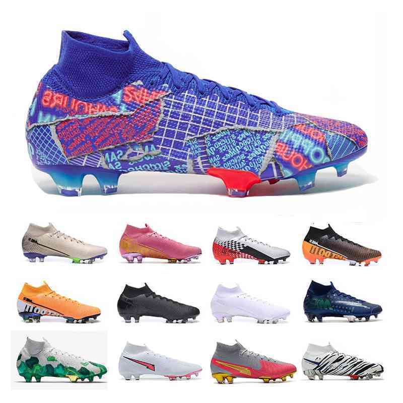Mercurial Superfly 7 Elite FG Soccer Cleats Nuovo White Desert Sand Neighbourhood VII Safari Football Boots Pink Jadon Sancho Big Boys, Bubble wrap packaging
Mercurial Superfly 7 Elite FG Soccer Cleats Nuovo White Desert Sand Neighbourhood VII Safari Football Boots Pink Jadon Sancho Big Boys, Bubble wrap packaging