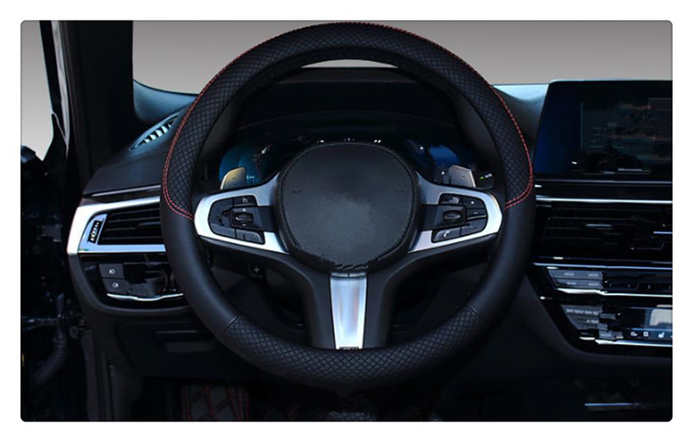 Steering Wheel Covers Auto Advanced Car Cover PU Leather M Code Accessories 38cm For Mad Evos Stealth Start Iosis F-450 Verve
Steering Wheel Covers Auto Advanced Car Cover PU Leather M Code Accessories 38cm For Mad Evos Stealth Start Iosis F-450 Verve