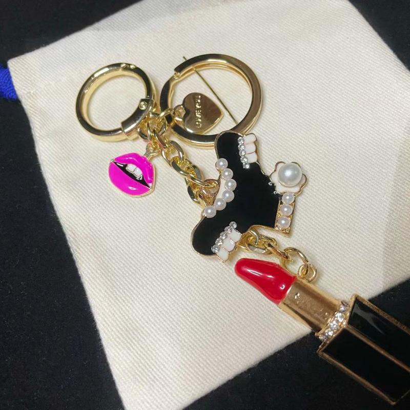 Keychains Charm Keychain Bag Chain Jewelry Clothes Lipstick Diamond Metal Material Silver
Keychains Charm Keychain Bag Chain Jewelry Clothes Lipstick Diamond Metal Material Silver