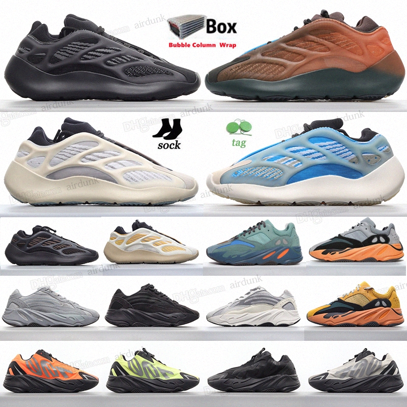 Cream 700 mens running shoes fashion V3 MNVN Azareth Azael Alvah Static Vanta Utility Black bone Salt sun Faded Azure Copper Fade men women sneaker, I need look other product