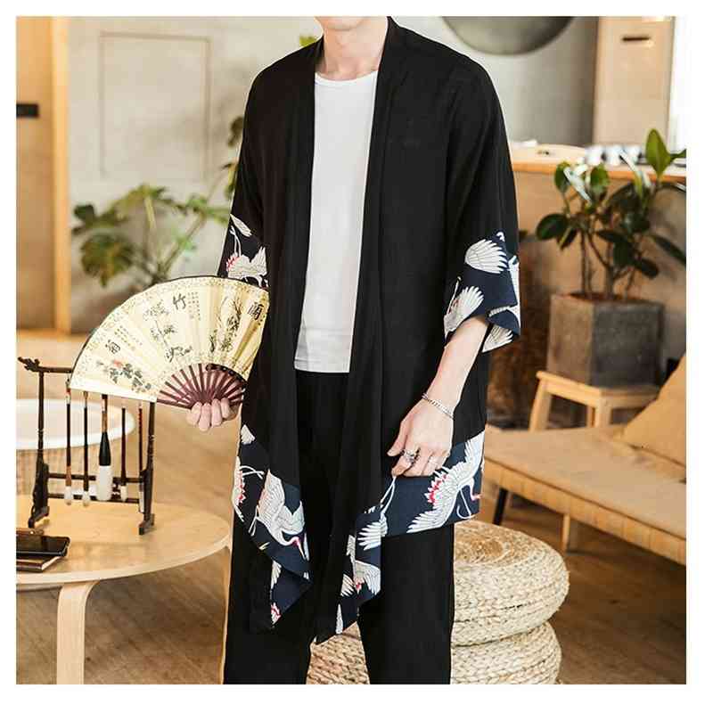 men's casual shirts japanese kimono cardigan men haori yukata male samurai clothing blouse jacket mens shirt kz2011 kkmh, White;black
men's casual shirts japanese kimono cardigan men haori yukata male samurai clothing blouse jacket mens shirt kz2011 kkmh, White;black