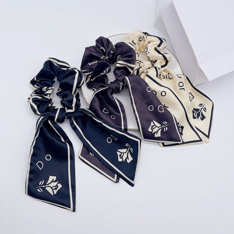 18color Designer Letters Print Bowknot Ribbon Hair Rubber Bands Small Sweet Wind Scrunchies Hairbands Large Intestine Ties Ropes Ponytail Ho, Pink
18color Designer Letters Print Bowknot Ribbon Hair Rubber Bands Small Sweet Wind Scrunchies Hairbands Large Intestine Ties Ropes Ponytail Ho, Pink