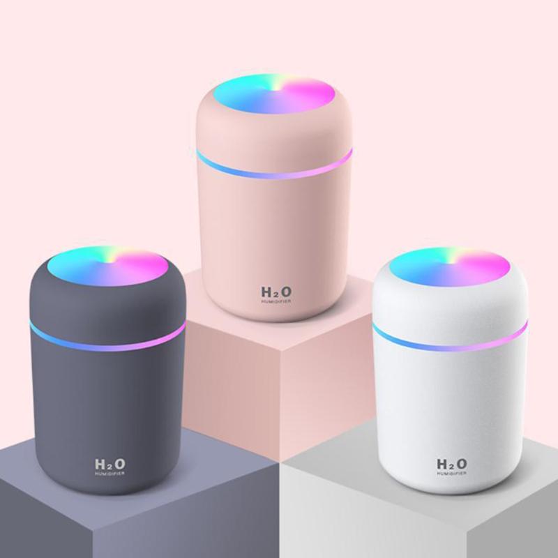 Air Humidifier Ultrasonic Aroma Essential Oil Diffuser 300ml USB Cool Mist Maker Aromatherapy With Colorful Lamp For Home Car Humidifiers
Air Humidifier Ultrasonic Aroma Essential Oil Diffuser 300ml USB Cool Mist Maker Aromatherapy With Colorful Lamp For Home Car Humidifiers