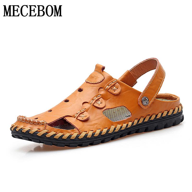 Sandals Summer Brand Split Leather Men Shoes Slip-on Beach Zapatillas Hombre Size 38-44 9528m, Black
Sandals Summer Brand Split Leather Men Shoes Slip-on Beach Zapatillas Hombre Size 38-44 9528m, Black