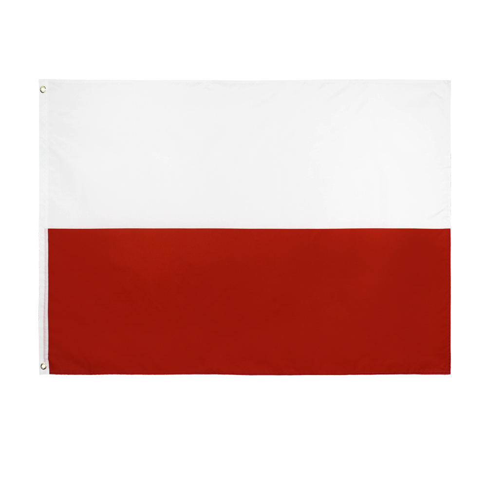 Poland Flag Direct Factory Wholesale 3x5Fts 90x150cm Polyester Banner for Indoor Outdoor Decoration
Poland Flag Direct Factory Wholesale 3x5Fts 90x150cm Polyester Banner for Indoor Outdoor Decoration