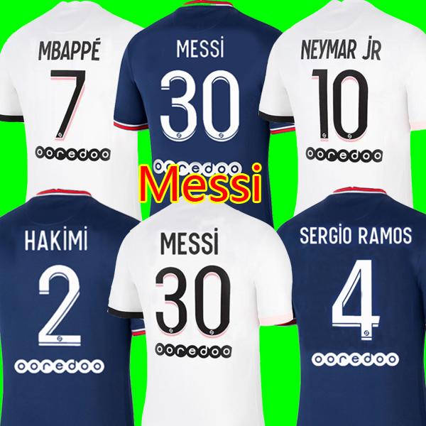 21 22 MESSI 30 PSG soccer jersey MBAPPE WIJNALDUM HAKIMI SERGIO RAMOS 2021 2022 away Maillots Top football shirts uniforms enfants maillot de foot Player version
21 22 MESSI 30 PSG soccer jersey MBAPPE WIJNALDUM HAKIMI SERGIO RAMOS 2021 2022 away Maillots Top football shirts uniforms enfants maillot de foot Player version