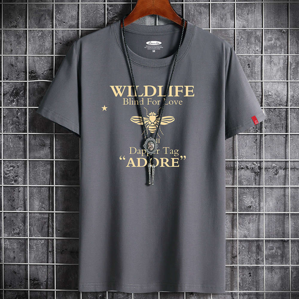 t shirt Short cotton round neck LARGE t-shirt summer brand half sleeve men' loose, 6044-ad bee - white
t shirt Short cotton round neck LARGE t-shirt summer brand half sleeve men' loose, 6044-ad bee - white