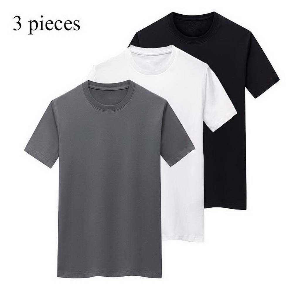 100% Cotton Men T-Shirt 3 Pcs/Lot High Quality Fashion Solid Color Casual Short Sleeve T-shirt Summer Tee Shirt Clothing TX147 210707, Gray -white - blue
100% Cotton Men T-Shirt 3 Pcs/Lot High Quality Fashion Solid Color Casual Short Sleeve T-shirt Summer Tee Shirt Clothing TX147 210707, Gray -white - blue