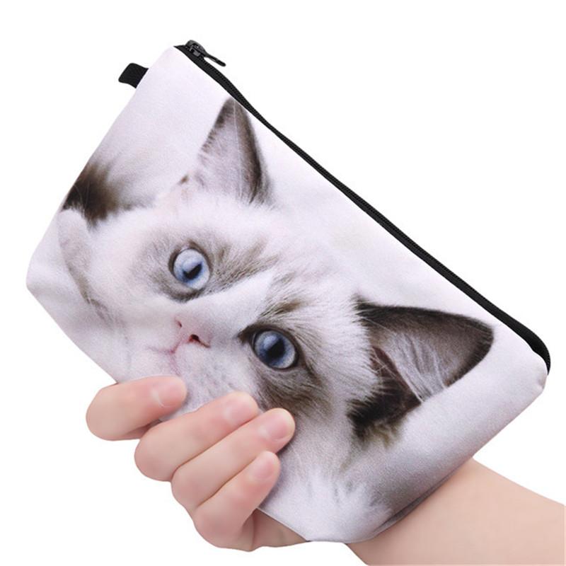 Cute 3D Printing Black Panda Cat Zipper Square Cosmetic Bags Travelling Makeup Bag Travel Ladies Pouch & Cases
Cute 3D Printing Black Panda Cat Zipper Square Cosmetic Bags Travelling Makeup Bag Travel Ladies Pouch & Cases
