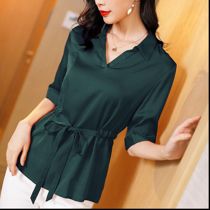 Womens Shirt Spring Autumn Blouses Fashion Long Sleeve Solid Color Turn down Collar Bow Office Tops DF3214, White
Womens Shirt Spring Autumn Blouses Fashion Long Sleeve Solid Color Turn down Collar Bow Office Tops DF3214, White