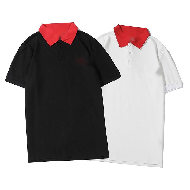 G-2038 Summer Black Short Sleeve Printing Polo Shirt Tops Tees Solid Color Stand Collar Pullovers White Casual Loose T-shirt Sportwear
G-2038 Summer Black Short Sleeve Printing Polo Shirt Tops Tees Solid Color Stand Collar Pullovers White Casual Loose T-shirt Sportwear