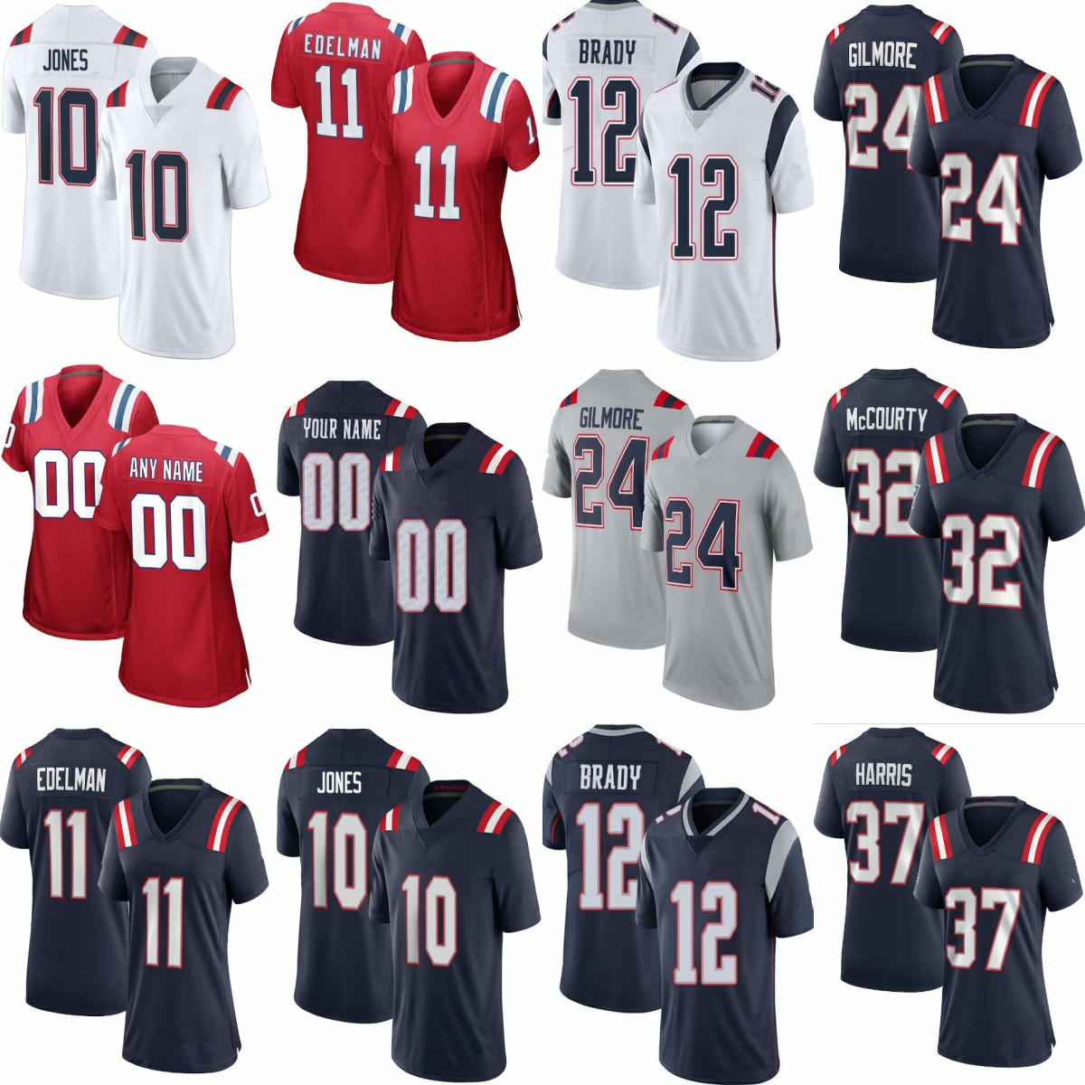 10 Mac Jones 12 Tom Brady 11 Julian Edelman Newpatrioty Custom Football Jerseys Randy Moss Matthew Slater England Jonnu Smith Hunter Henry James White Damien Harris, Mens
10 Mac Jones 12 Tom Brady 11 Julian Edelman Newpatrioty Custom Football Jerseys Randy Moss Matthew Slater England Jonnu Smith Hunter Henry James White Damien Harris, Mens