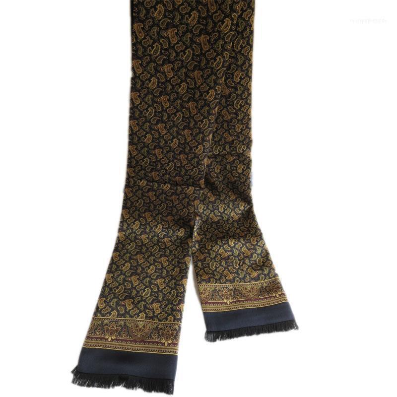 Scarves Men's 100% Pure Silk Long Scarf With Soft Nap Neckerchief Worn On Both Sides Brown1
Scarves Men's 100% Pure Silk Long Scarf With Soft Nap Neckerchief Worn On Both Sides Brown1