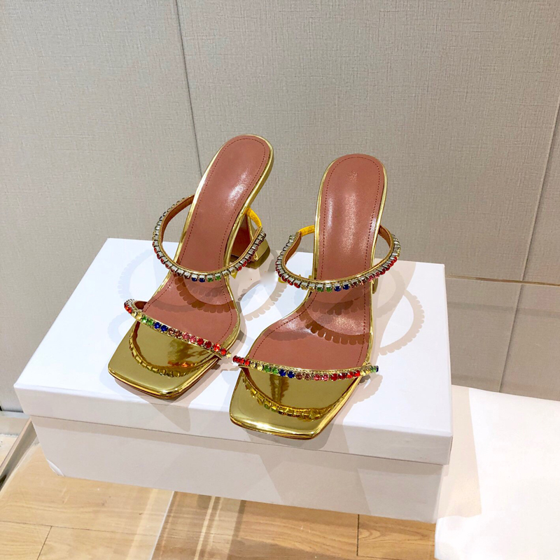 2021 Latest fashion open toe Sandals slipper buckle horseshoe sexy party shoes leather Color diamond decorate 9.5cm, Silver
2021 Latest fashion open toe Sandals slipper buckle horseshoe sexy party shoes leather Color diamond decorate 9.5cm, Silver