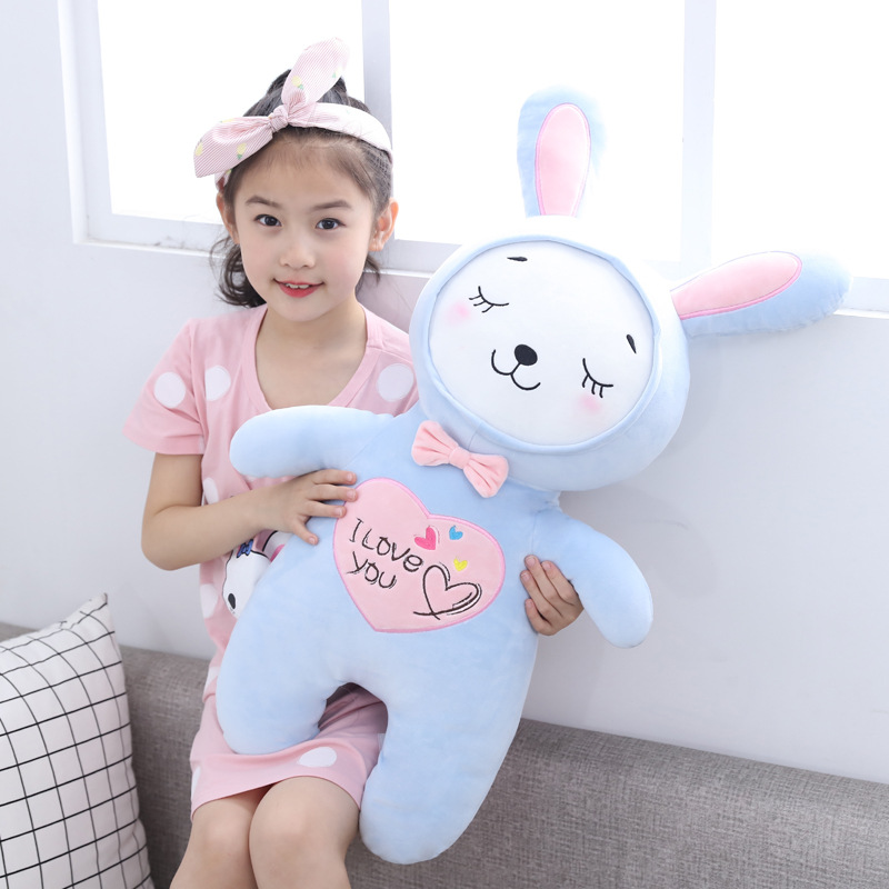 Panp fluffy toy rabbit warm rabbit cloth doll holding sleeping doll send children girl children's holiday gift
Panp fluffy toy rabbit warm rabbit cloth doll holding sleeping doll send children girl children's holiday gift