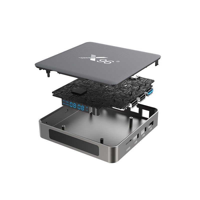 X96 X6 TV Box Android 11 8GB RAM 128GB ROM Rockchip RK3566 Support 4K 8K 24fps USB3.0 Bluetooth Remote Control 4GB 32GB