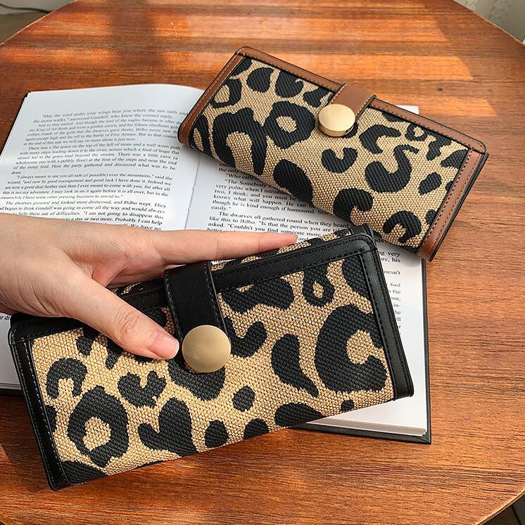 Factory wholesale womens contrast leathers wallets street Leopard long wallet retro color matching women leather clutch bag folding multi-card fashion handbag, Brown33(boutique box)
Factory wholesale womens contrast leathers wallets street Leopard long wallet retro color matching women leather clutch bag folding multi-card fashion handbag, Brown33(boutique box)