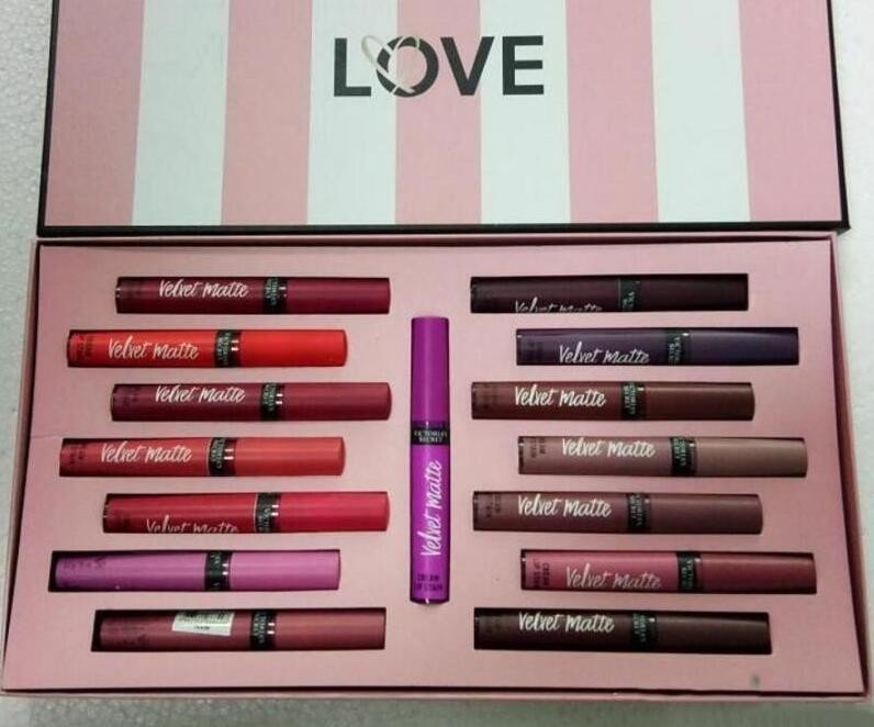 Good Quality Love Velvet Matte Cream Lip Stain Gloss Set Liquid Lipstick 15 Color Long-Lasting Moisture Lipgloss Makeup Kits, Mixed color
Good Quality Love Velvet Matte Cream Lip Stain Gloss Set Liquid Lipstick 15 Color Long-Lasting Moisture Lipgloss Makeup Kits, Mixed color