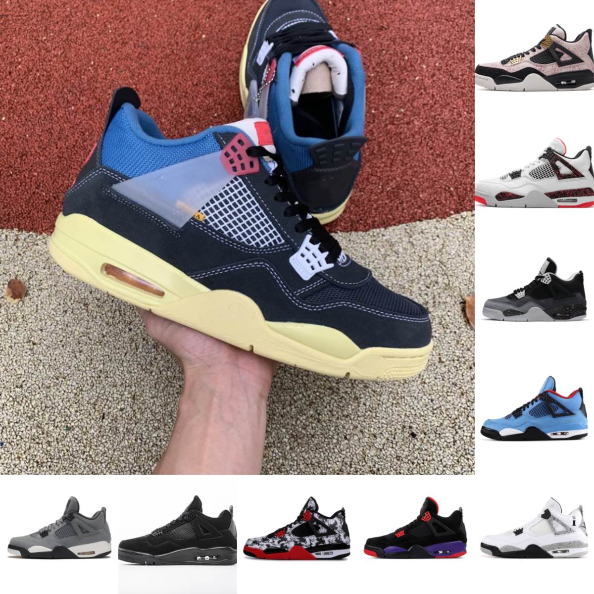 high quality 4 4s Mens Basketball Shoes starfish metallic purple red black cat bred pine green cactus jack men sneakers trainers US 7-12, White;red
high quality 4 4s Mens Basketball Shoes starfish metallic purple red black cat bred pine green cactus jack men sneakers trainers US 7-12, White;red
