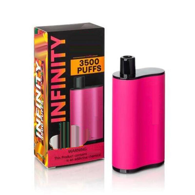 2021 Newest Fumed-INFINITY Disposable Vape Pen E Cigarette 10 Colors 1500mah battery capacity 12ml with 3500 puffs Vapor Kit Excellent Quality Infinity geeek bar max
2021 Newest Fumed-INFINITY Disposable Vape Pen E Cigarette 10 Colors 1500mah battery capacity 12ml with 3500 puffs Vapor Kit Excellent Quality Infinity geeek bar max