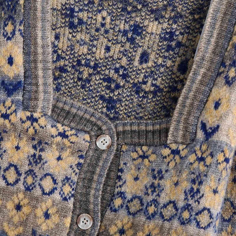 Casual Woman Navy Blue Embroidery Crochet Cardigan Spring Fashion Ladies Soft Kintwear Female Elegant Streetwear Coats 210515