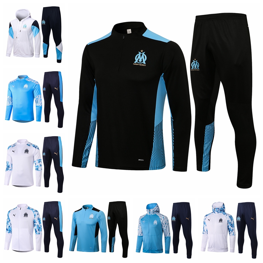 21 22 soccer tracksuits MILIK PAYET Marseille survetement jacket fottball Training suit veste maillot de foot 21/22 Olympique OM tracksuit football jogging set Q018, 20
21 22 soccer tracksuits MILIK PAYET Marseille survetement jacket fottball Training suit veste maillot de foot 21/22 Olympique OM tracksuit football jogging set Q018, 20