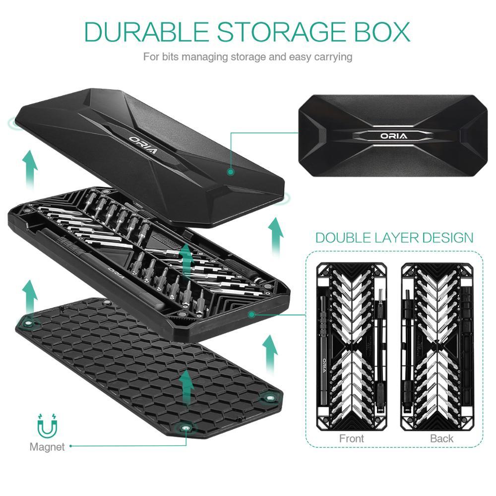 50 in 1 multi screwdriver set with 48 precision bit hand tool screwdriver for computer pc computer repair tools from mobile phone