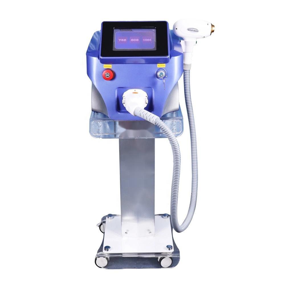 2021 New 808nm Diode Laser Hair Remover Painless Laser Epiator With 755 1064 808nm 3 Wavelengths Diode laser Hair removal machine