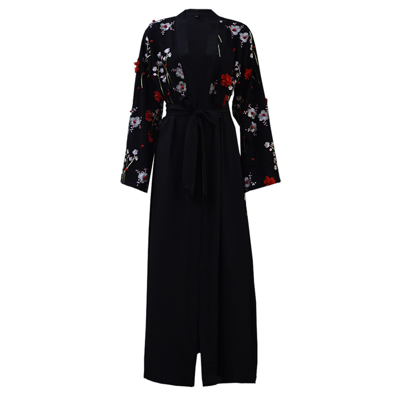 Floral Abaya Kimono Cardigan Dubai Kaftan Islam Muslim Hijab Dress Turkish Islamic Clothing Abayas For Women Oman Djelaba Femme
Floral Abaya Kimono Cardigan Dubai Kaftan Islam Muslim Hijab Dress Turkish Islamic Clothing Abayas For Women Oman Djelaba Femme