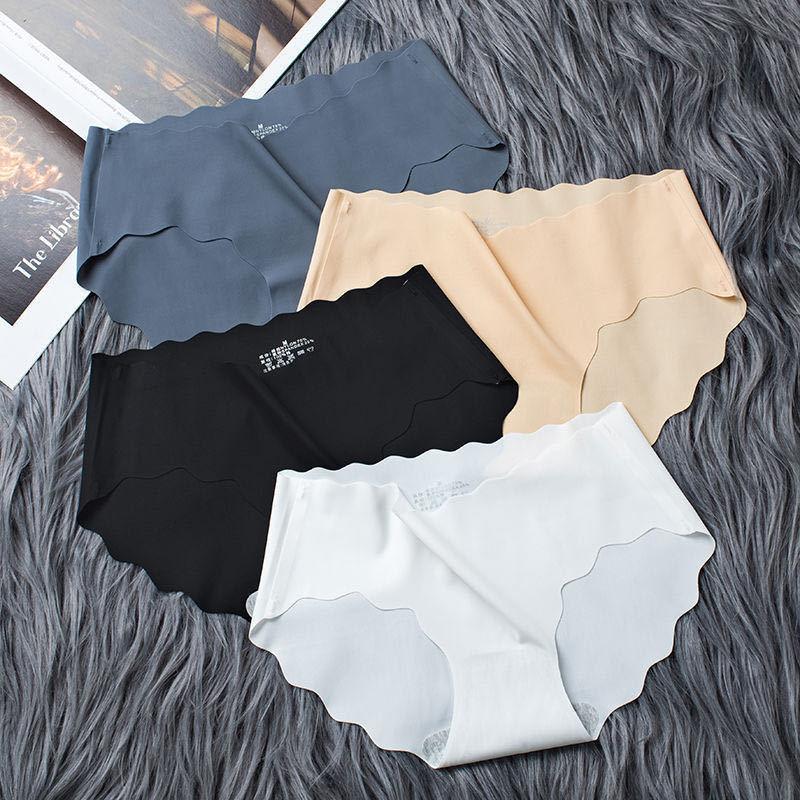 Women's Panties Sexy Seamless Slip Silk Satin Underwear For Woman Ruffle Female Underpants Lady Briefs Girls Smooth Plain Panty, 3pcs
Women's Panties Sexy Seamless Slip Silk Satin Underwear For Woman Ruffle Female Underpants Lady Briefs Girls Smooth Plain Panty, 3pcs