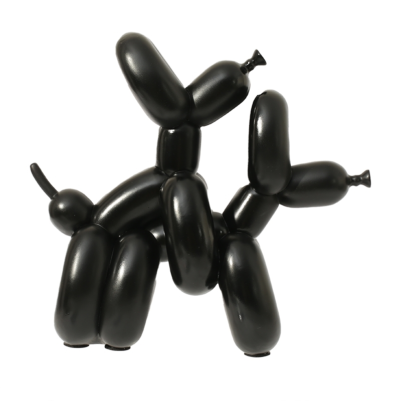 HUMPek Naughty Balloon Dogs Art Figurine Resin Craft Abstract Statue Home Decorations Table Gift Living Room Decoration AA9 210827