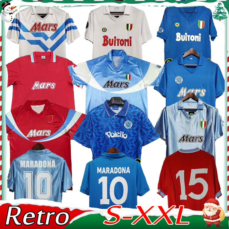 Maradona Napoli Retro Soccer Jerseys 1986 1987 1988 1989 1990 1991 1993 Coppa Italia Diego Nàpule Vintage Calcio Classic Men football shirts, 87-88
Maradona Napoli Retro Soccer Jerseys 1986 1987 1988 1989 1990 1991 1993 Coppa Italia Diego Nàpule Vintage Calcio Classic Men football shirts, 87-88
