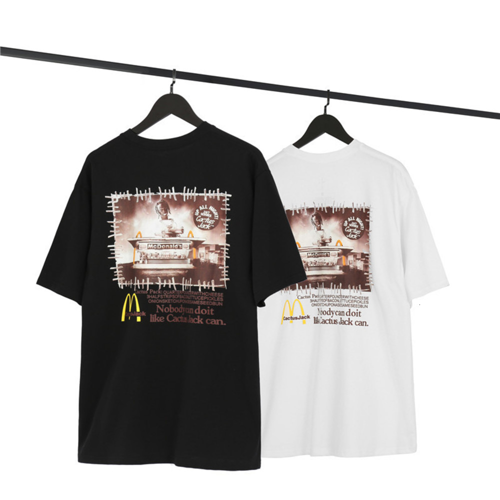 Correct version 2021 summer new fashion brand Travis Scott co branded men's and women's Short Sleeve T-Shirt, White;black
Correct version 2021 summer new fashion brand Travis Scott co branded men's and women's Short Sleeve T-Shirt, White;black