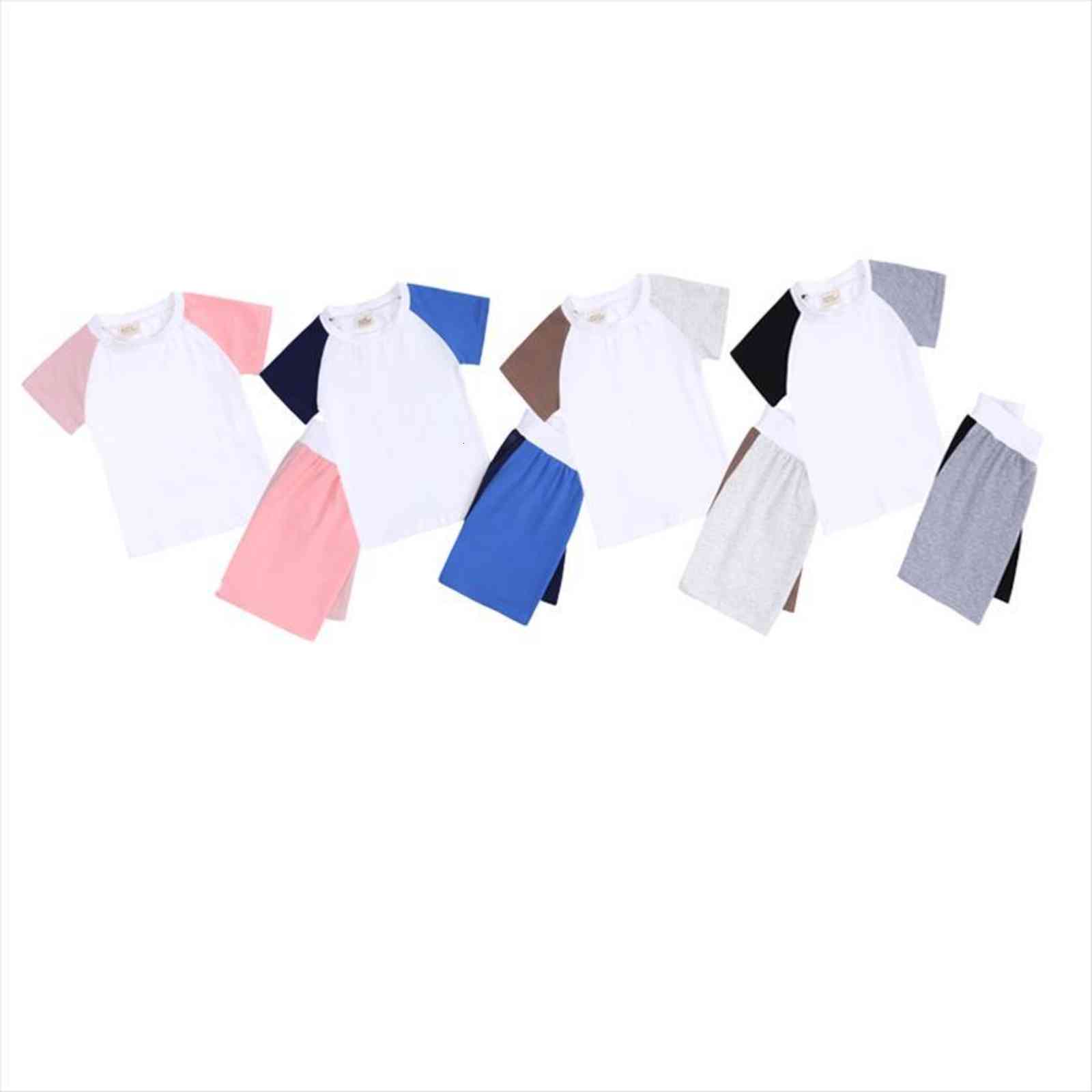 2pcs for children baby toddler boy girls clothing sets contrast color shorts clothes loungewear set, White
2pcs for children baby toddler boy girls clothing sets contrast color shorts clothes loungewear set, White