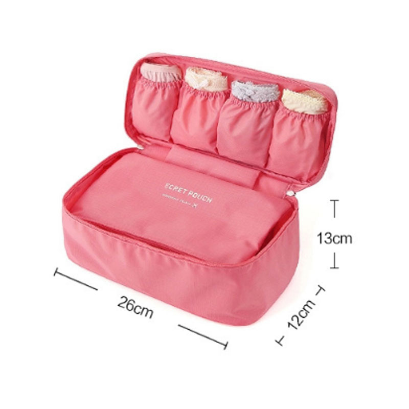 Moistureproof Nylon Save Space Waterproof Family Organizador Travel Accessories Storage Bags Socks Storage Underwear Bra Bag