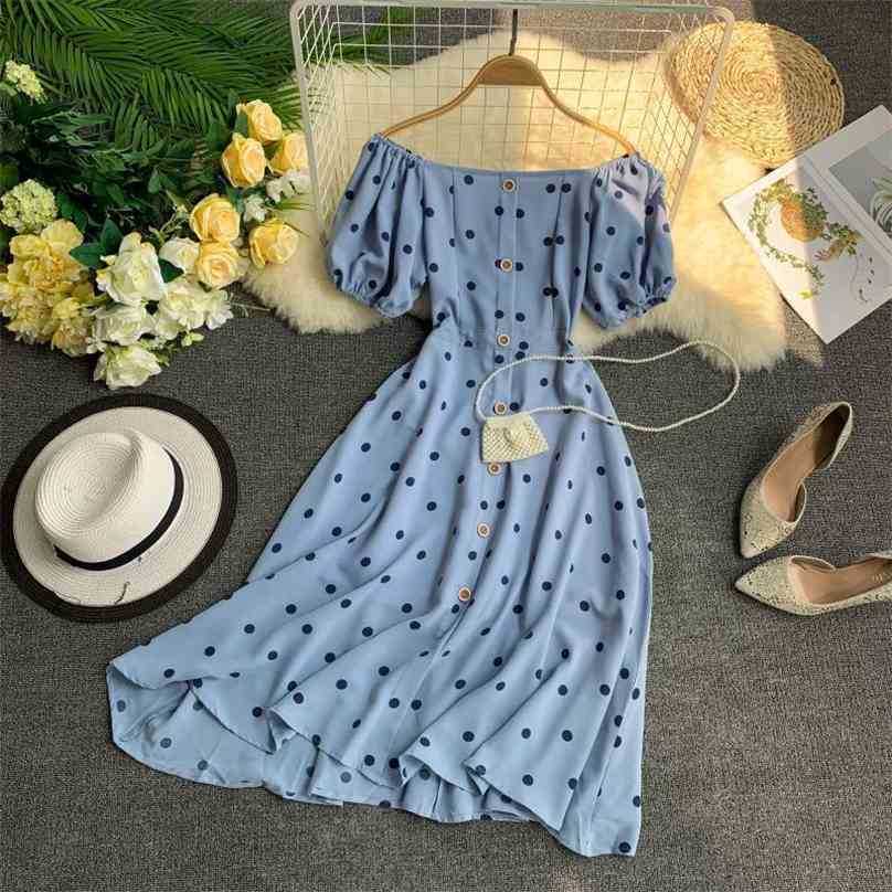 Women Dot Dress Elegant Summer Short Sleeve Off Shoulder Sexy Bodycon Ladies Beach Blue Long Robe Party Vestidos 210525
Women Dot Dress Elegant Summer Short Sleeve Off Shoulder Sexy Bodycon Ladies Beach Blue Long Robe Party Vestidos 210525