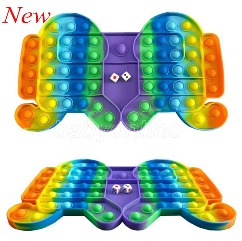 Large Size Fidget Toy 32.5*19cm Rainbow Chess Push Bubble Desktop Stress Relief Sensory Toys for Parent-Child Time Interactive Game
Large Size Fidget Toy 32.5*19cm Rainbow Chess Push Bubble Desktop Stress Relief Sensory Toys for Parent-Child Time Interactive Game