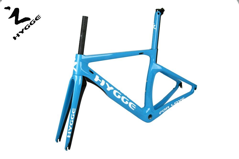 Bike Frames HYGGE High Quality T1000 Carbon Frameset, DI2 And Mechanical Compatiable, Bicicletta Road Frame, Fork/seatpost/headset
Bike Frames HYGGE High Quality T1000 Carbon Frameset, DI2 And Mechanical Compatiable, Bicicletta Road Frame, Fork/seatpost/headset