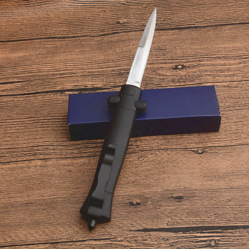 Promotion AUTO Tactical Knife 440C Satin Blade ABS Handle Outdooor Camping Hiking EDC Pocket Knives
Promotion AUTO Tactical Knife 440C Satin Blade ABS Handle Outdooor Camping Hiking EDC Pocket Knives
