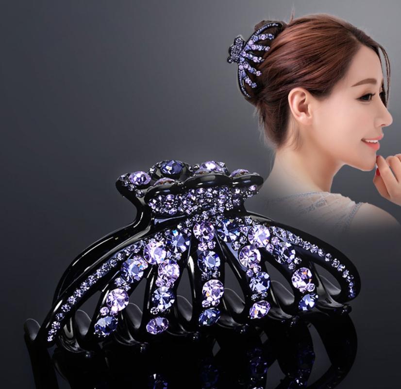 Hair Clips & Barrettes Fashion Women Clip Crystal Claw Vintage Butterfly Hairpin Shiny Rhinestone Bow Accessories, Golden;silver
Hair Clips & Barrettes Fashion Women Clip Crystal Claw Vintage Butterfly Hairpin Shiny Rhinestone Bow Accessories, Golden;silver