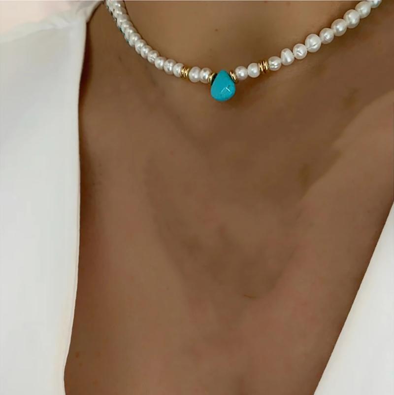 Chains Pearl Necklace Women's Simple Temperament All-match Fashion Atmosphere Classic Style Timeless Fresh Literature, Silver
Chains Pearl Necklace Women's Simple Temperament All-match Fashion Atmosphere Classic Style Timeless Fresh Literature, Silver