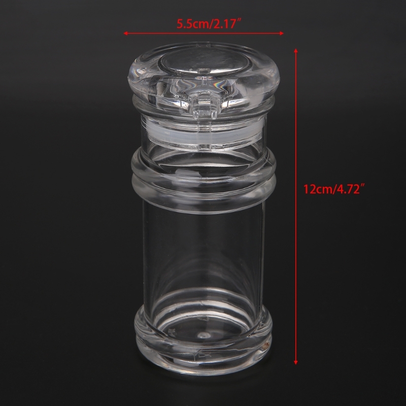 3 Size Eco-friendly Clear Acryl Soya sauce Aceine Olive oil Bottle Bbq Dispenser Shaker Kitchen spices